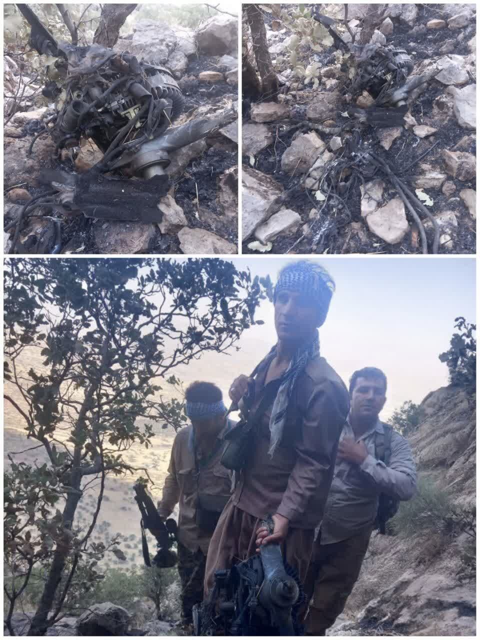 کشف لاشه پهپادهای صهیونی در لرستان + عکس
