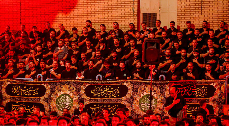 عزاداری سنتی حسن حسین در بیدخت + تصاویر