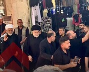 مقتدی صدر به دیدار آیت‌الله سیستانی رفت + ویدئو