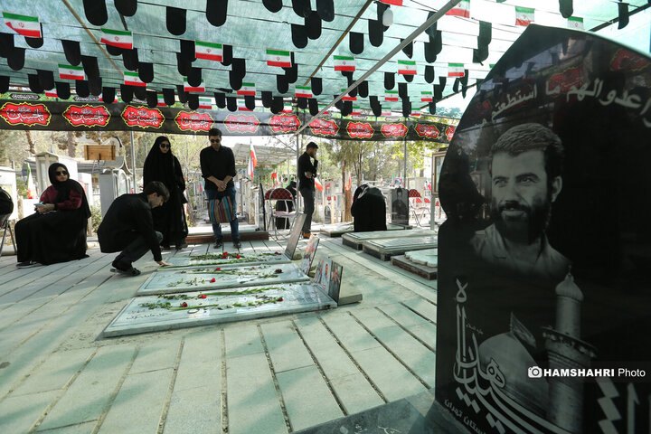 مزار شهدای جنگ تحمیلی 12 روزه