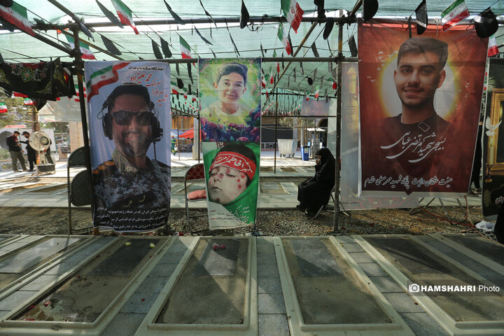 مزار شهدای جنگ تحمیلی 12 روزه