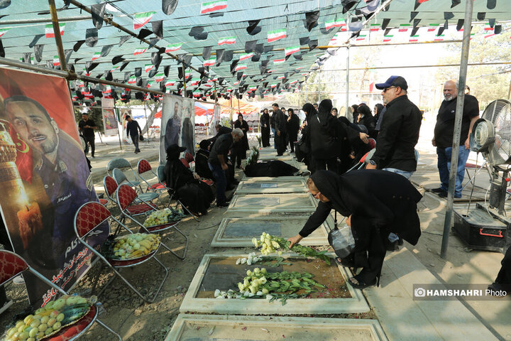 مزار شهدای جنگ تحمیلی 12 روزه