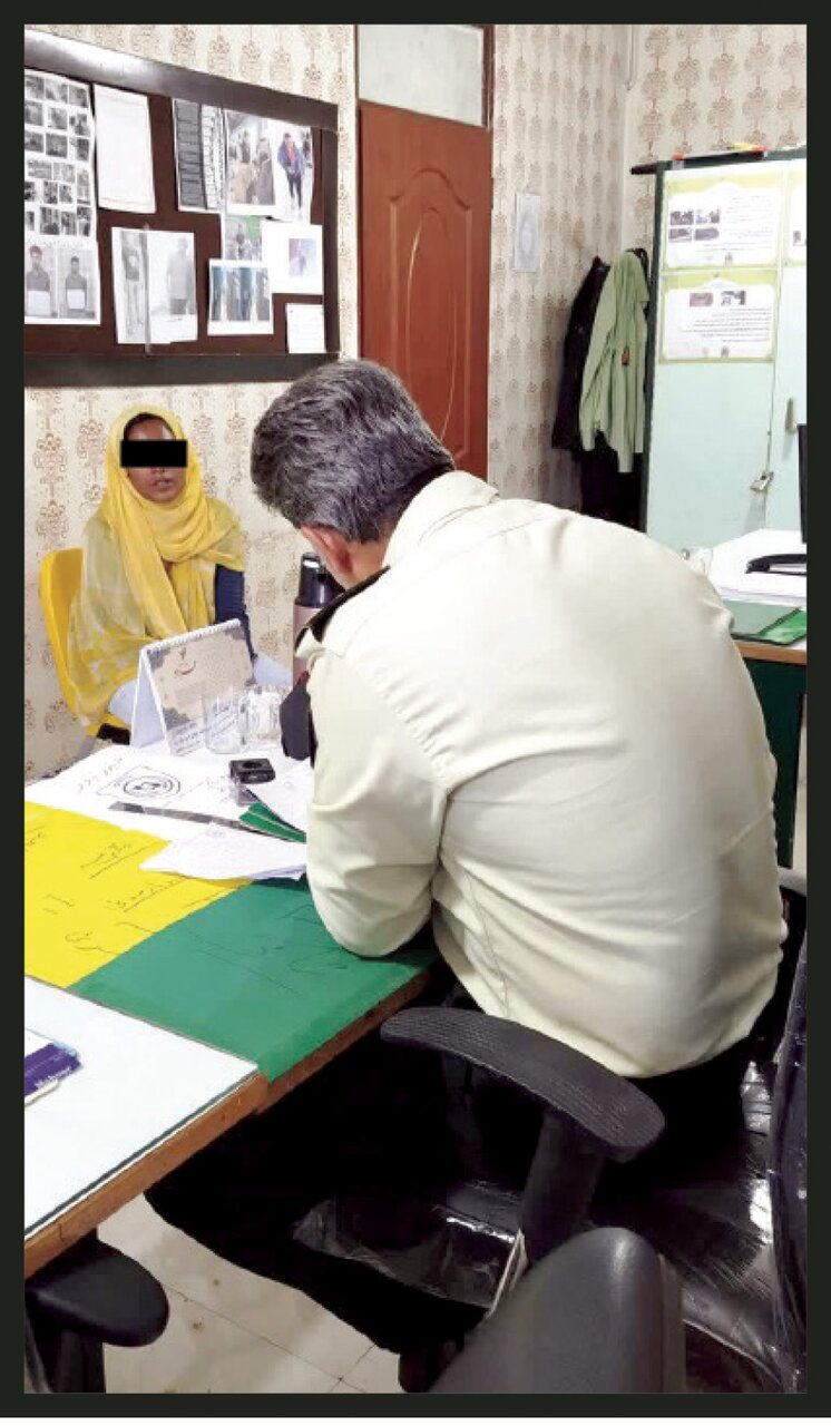 تبهکاریهای دختر جنوبی در مشهد + عکس