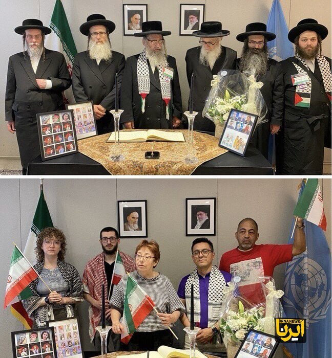 ادای احترام یهودیان ضد صهیونیسم به شهدای حملات اسرائیل به ایران | ویدئو