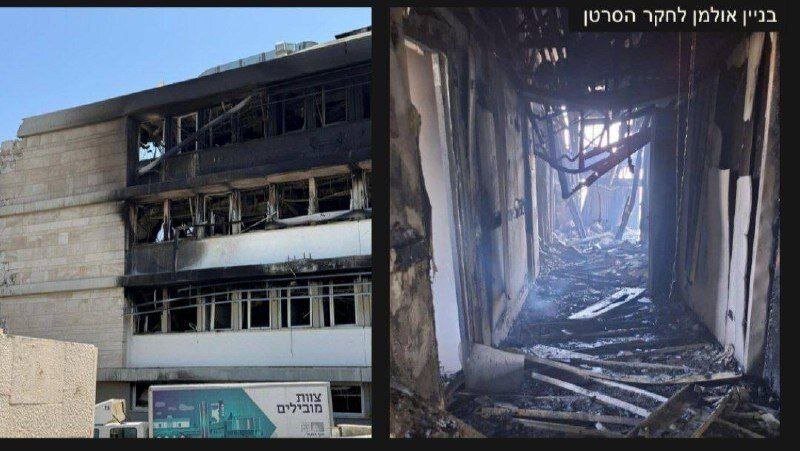 رژیم صهیونیستی به تازگی منتشر کرده است؛ وسعت ویرانیهای موسسه وایزمن بعد از حملات موشکی ایران | تصاویر