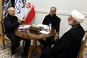 اولین جلسه سران قوا پس از جنگ تحمیلی ۱۲ روزه | تصاویر