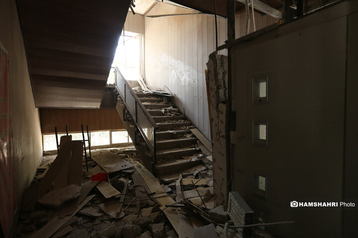 زندان اوین پس از حمله رژیم صهیونیستی