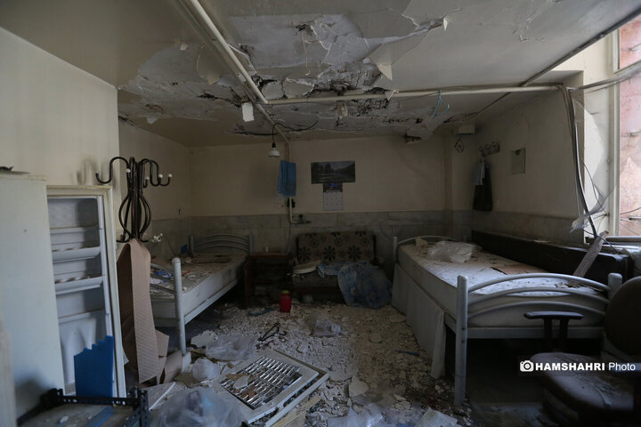 زندان اوین پس از حمله رژیم صهیونیستی