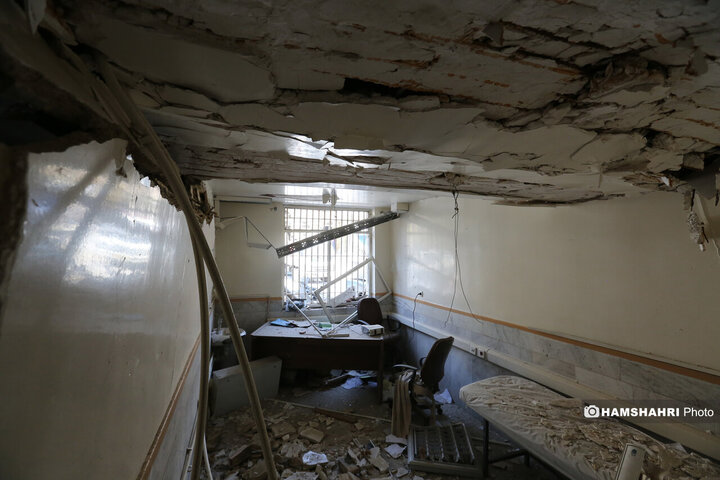 زندان اوین پس از حمله رژیم صهیونیستی