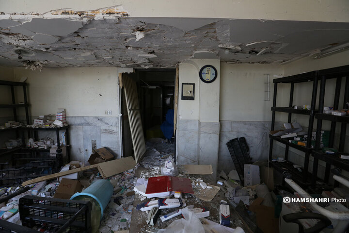 زندان اوین پس از حمله رژیم صهیونیستی