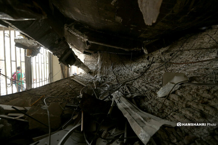 زندان اوین پس از حمله رژیم صهیونیستی