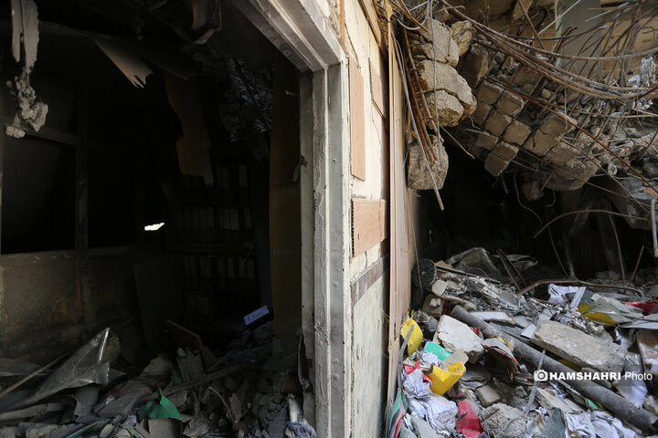 زندان اوین پس از حمله رژیم صهیونیستی