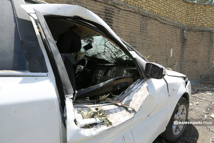 زندان اوین پس از حمله رژیم صهیونیستی