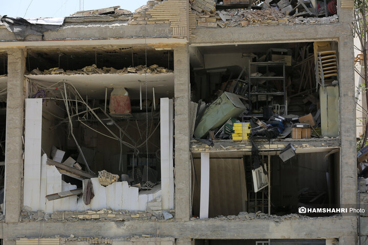 زندان اوین پس از حمله رژیم صهیونیستی