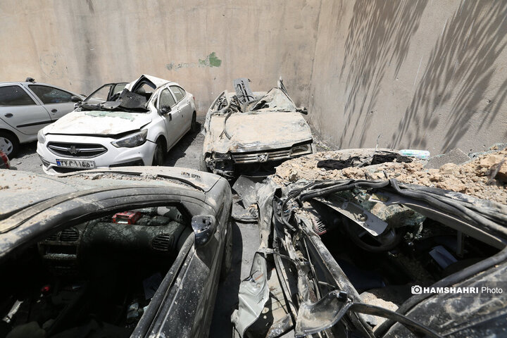 زندان اوین پس از حمله رژیم صهیونیستی