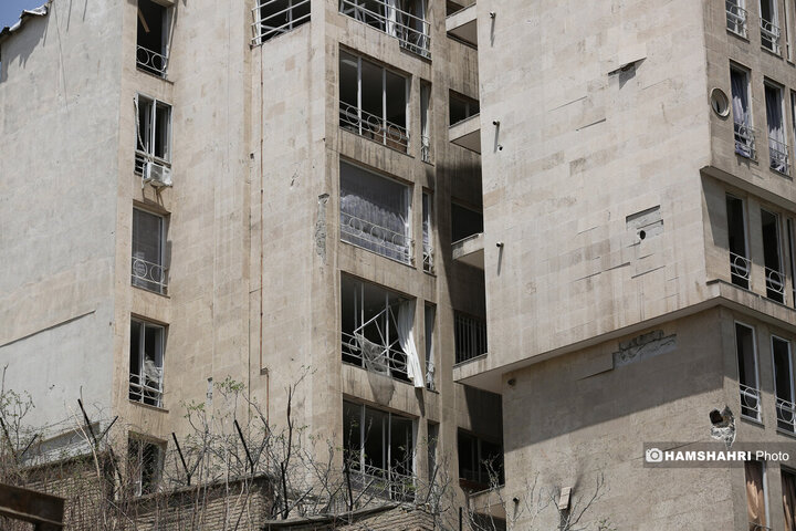 زندان اوین پس از حمله رژیم صهیونیستی