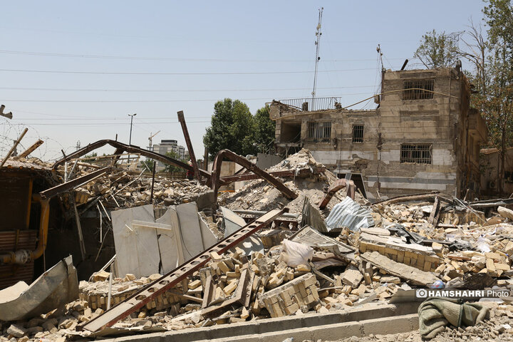 زندان اوین پس از حمله رژیم صهیونیستی