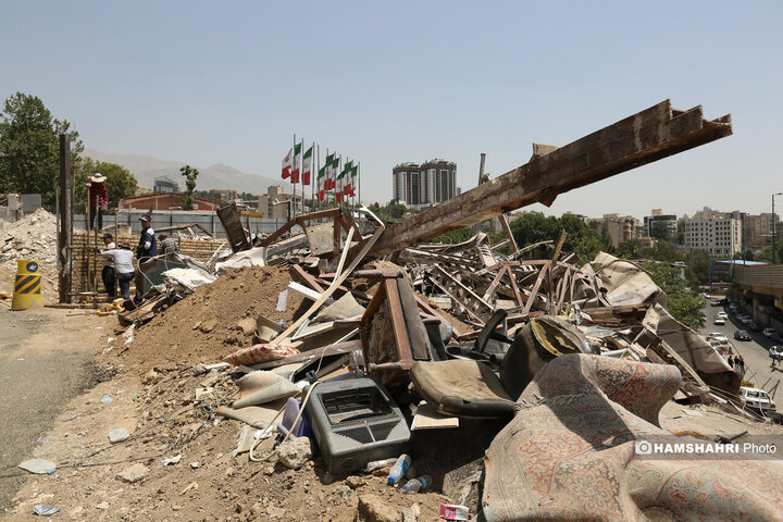 زندان اوین پس از حمله رژیم صهیونیستی