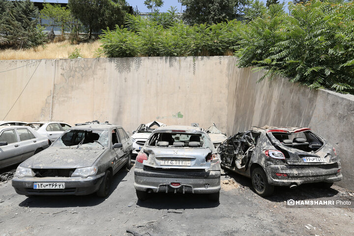 زندان اوین پس از حمله رژیم صهیونیستی