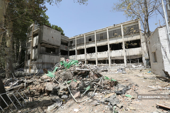 زندان اوین پس از حمله رژیم صهیونیستی