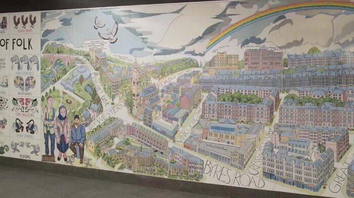 نقاشی که ۳۰ سال خیابانهای گلاسکو را جارو زد! | عکس