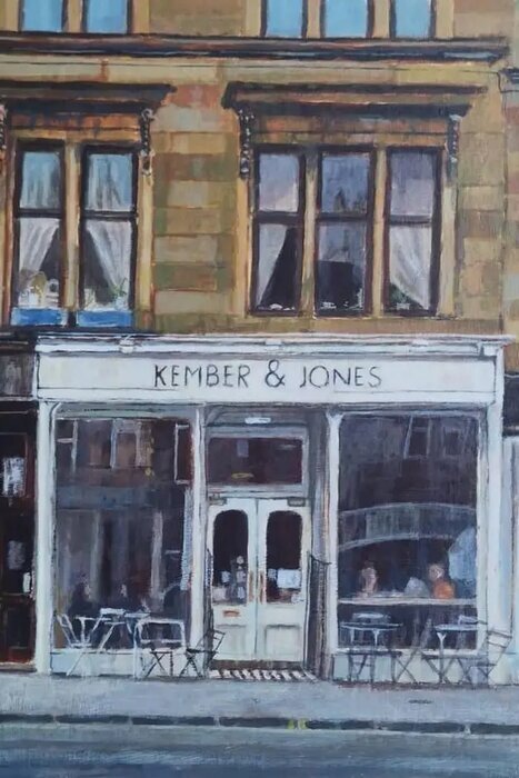 نقاشی که ۳۰ سال خیابانهای گلاسکو را جارو زد! | عکس