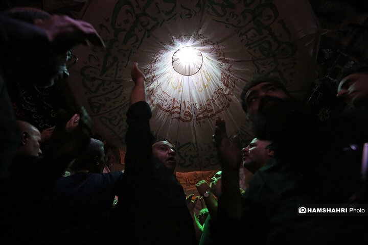 آیین عزاداری تاسوعای حسینی در بازار بزرگ تهران