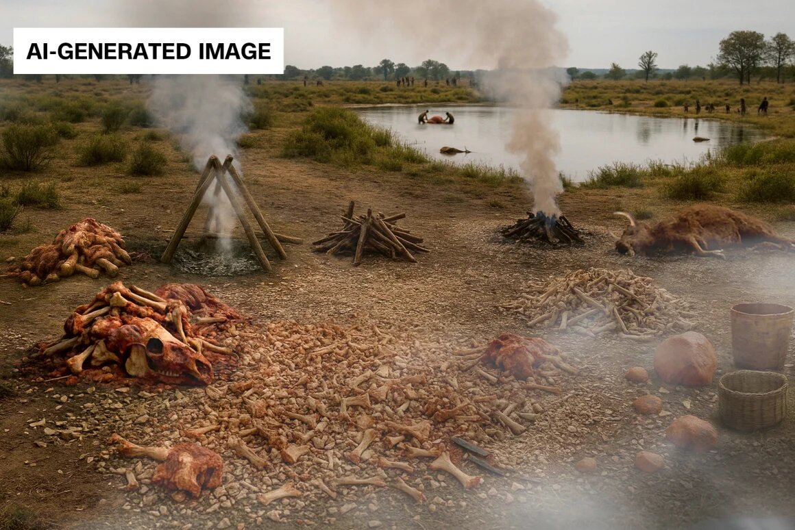 یک کشف عجیب از نئاندرتالها+ تصاویر و جزئیات | «کارخانه چربی» ۱۲۵ هزار ساله کشف شد