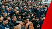 تصاویری از آیین سوگواری مردم دربند روسیه در روز عاشورا