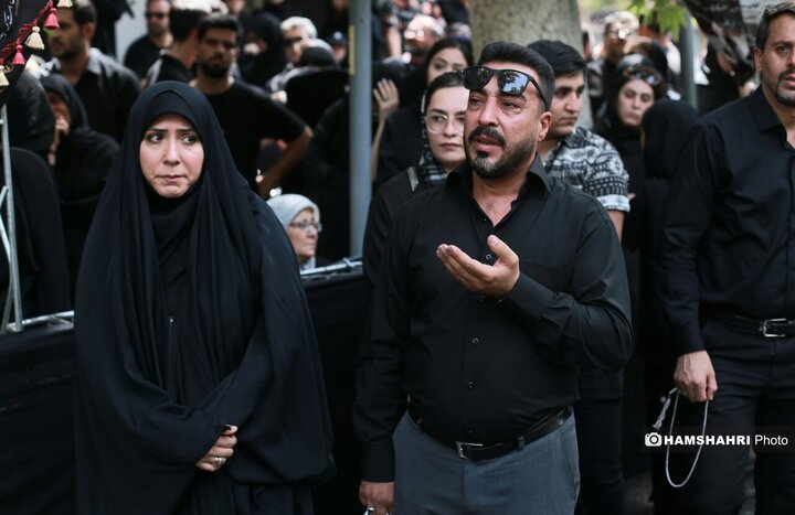 مراسم عزاداری روز عاشورا - چهارراه گلوبندک