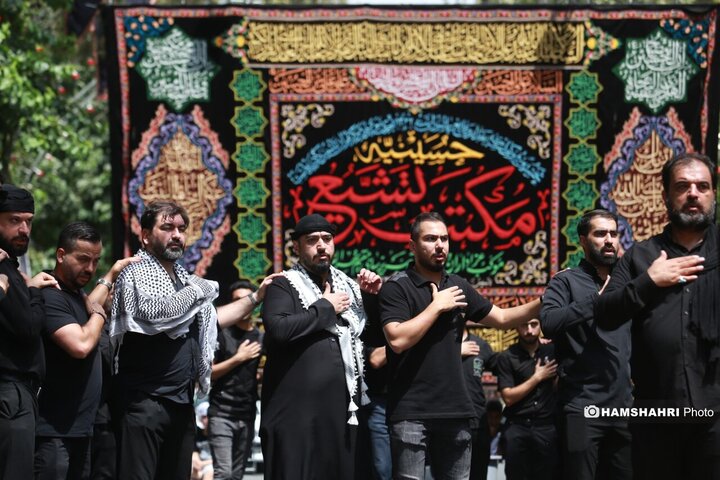 مراسم عزاداری روز عاشورا - چهارراه گلوبندک