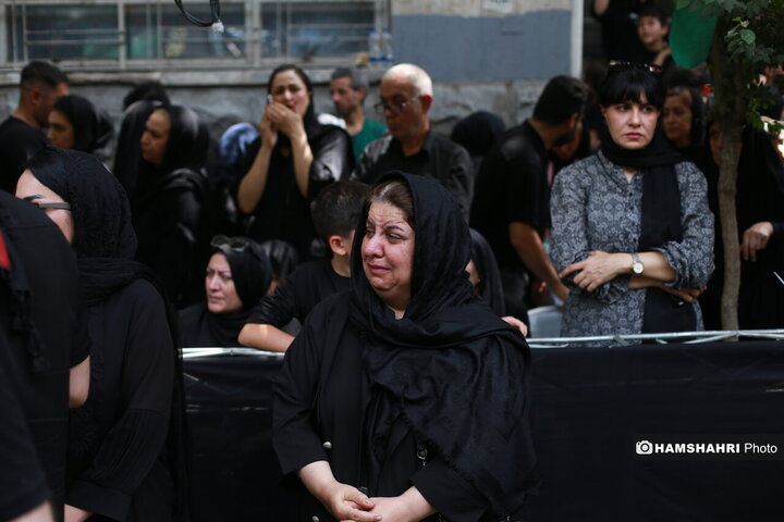 مراسم عزاداری روز عاشورا - چهارراه گلوبندک