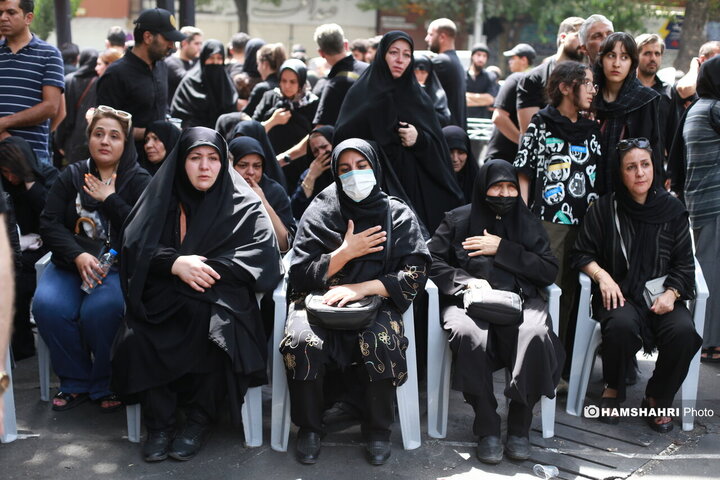 مراسم عزاداری روز عاشورا - چهارراه گلوبندک