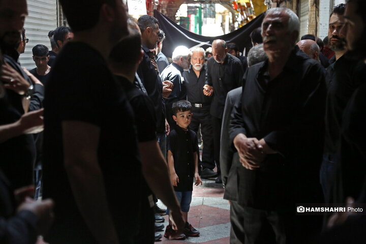 عزاداری روز عاشورا در حرم شاه عبدالعظیم