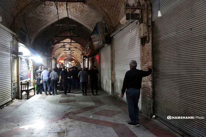 عزاداری روز عاشورا در حرم شاه عبدالعظیم