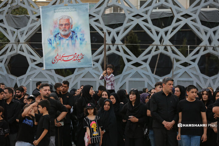 خیمه سوزان عصر عاشورا در میدان امام حسین (ع)
