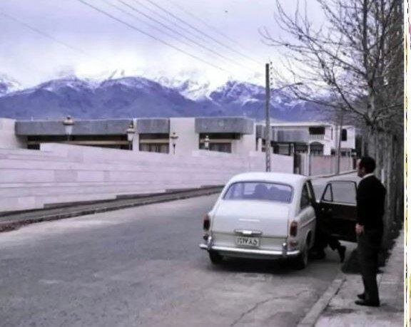تصویری کمتر دیده شده از خیابان پاسداران در سال ۴۷