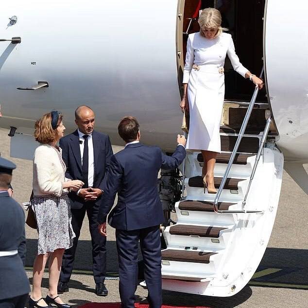 تحقیر دوباره «ماکرون» توسط همسرش سوژه رسانهها شد+ تصاویر