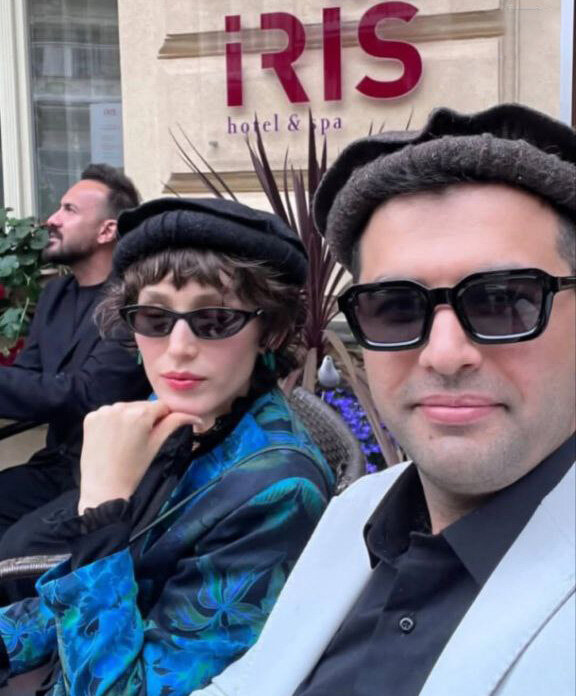 استایل متفاوت و معنادار فرشته حسینی همسر نوید محمدزاده در یک جشنواره خارجی | تصاویر