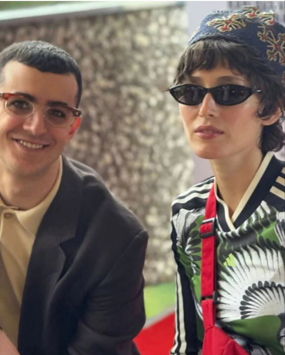 استایل متفاوت و معنادار فرشته حسینی همسر نوید محمدزاده در یک جشنواره خارجی | تصاویر