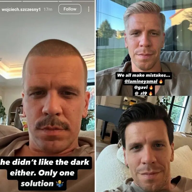 کچل کردن ستاره بارسلونا به خاطر همسر! | عکس