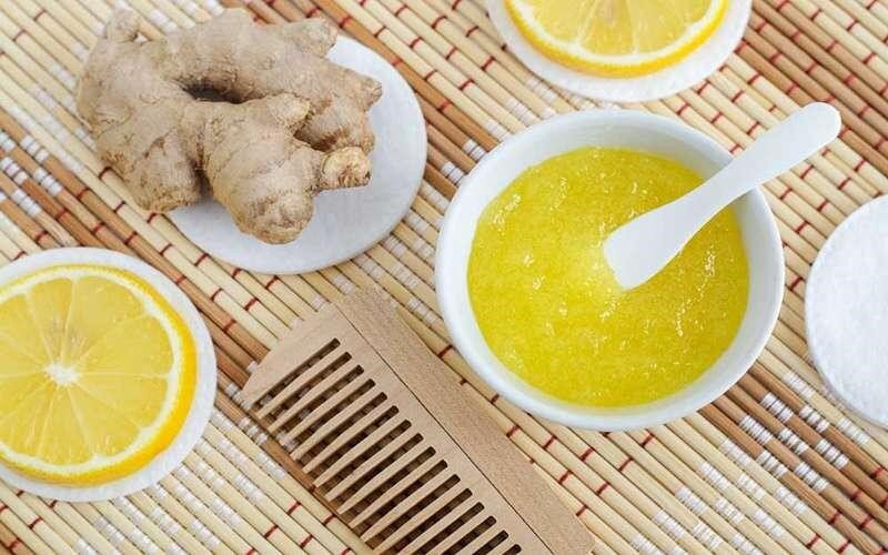 افزایش سرعت رشد مو و ضخامت مو با پودر زنجبیل