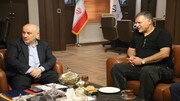 دیدار علی دایی با یک مقام دولتی | کار شما طی جنگ ۱۲ روزه، مثال‌زدنی بود
