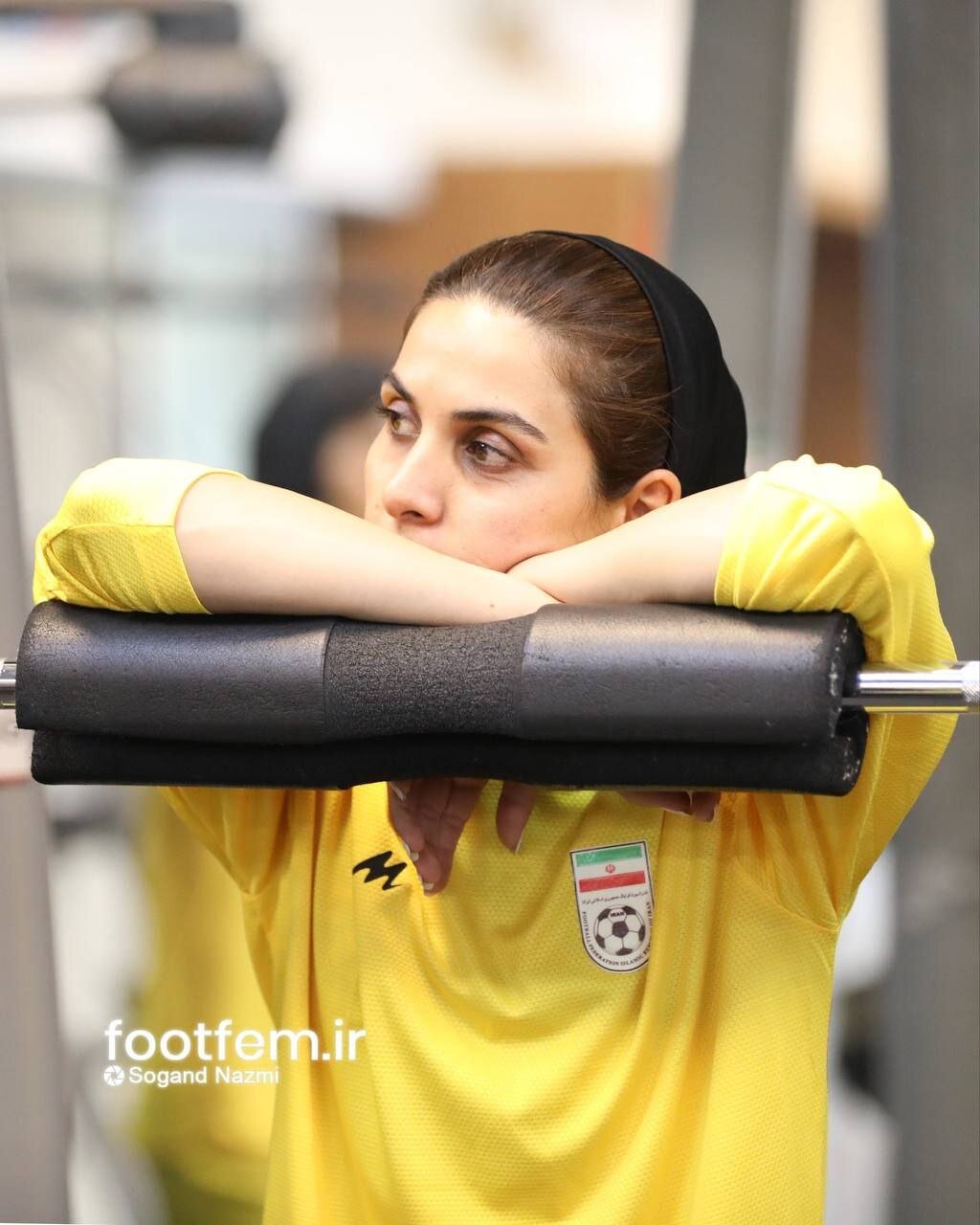 تمرینات تیم ملی زنان فوتسالیست در باشگاه بدنسازی | تصاویر