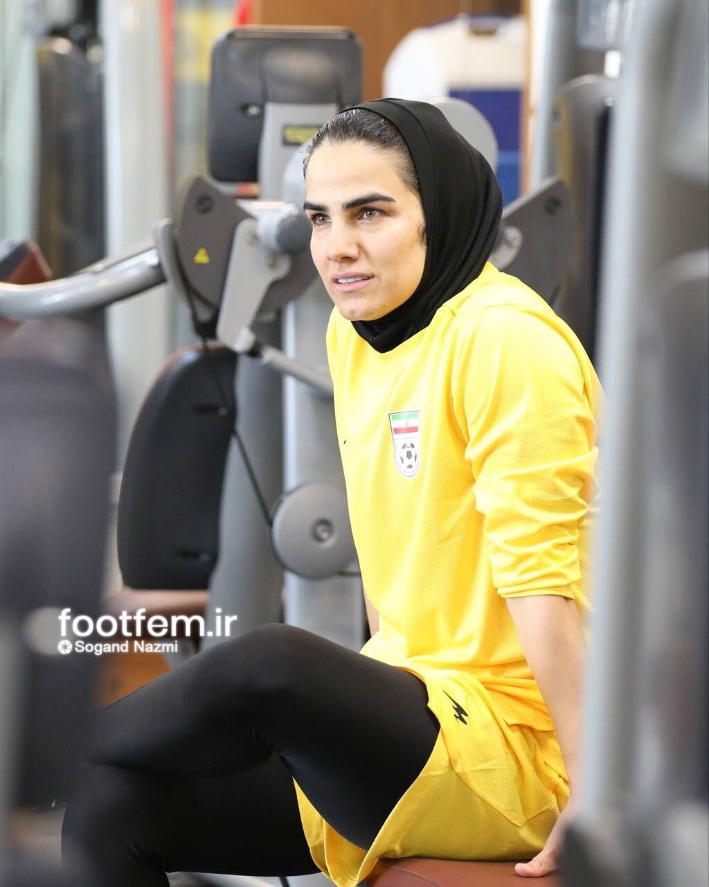 تمرینات تیم ملی زنان فوتسالیست در باشگاه بدنسازی | تصاویر