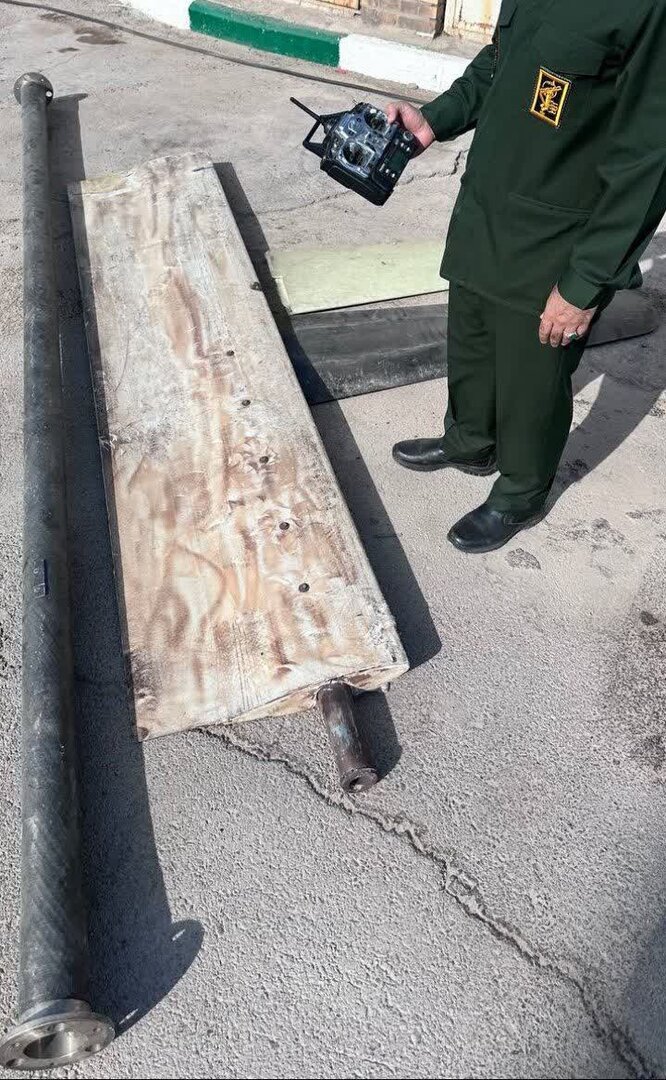 سپاه خبر داد؛ کشف لاشه پهپاد در اطراف تهران+ تصاویر