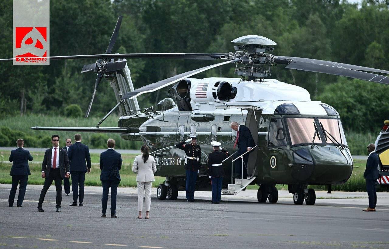 ترامپ برای دیدن فینال جام جهانی باشگاهها به ورزشگاه رفت ؛ شدیدترین تدابیر امنیتی برای مراقبت از ترامپ + تصاویر