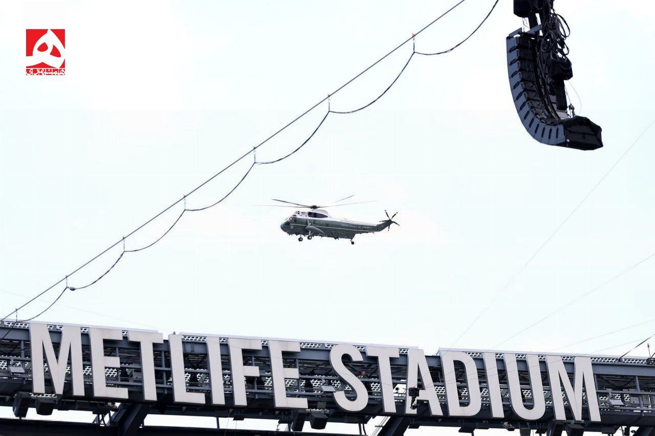 ترامپ برای دیدن فینال جام جهانی باشگاهها به ورزشگاه رفت ؛ شدیدترین تدابیر امنیتی برای مراقبت از ترامپ + تصاویر