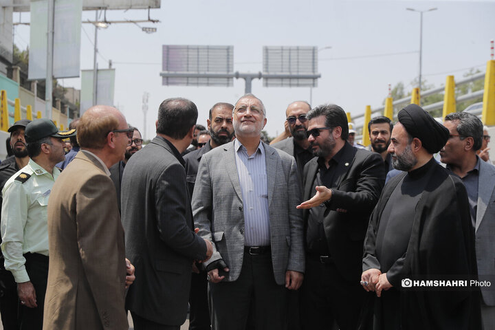 صدو هشتادو سومین پویش امید وافتخار با عنوان بهره برداری از چهار پروژه راهگشای عمرانی در پایتخت