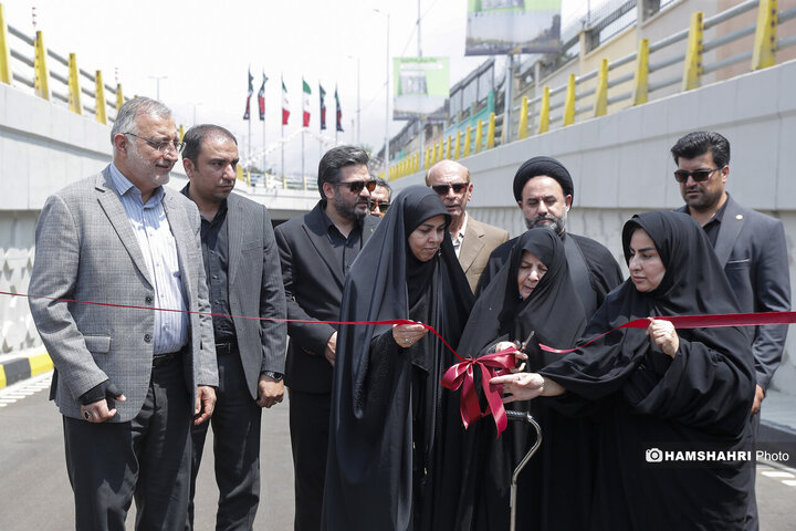 صدو هشتادو سومین پویش امید وافتخار با عنوان بهره برداری از چهار پروژه راهگشای عمرانی در پایتخت